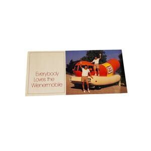 1991 Weinermobile Merch Advertising Brochure Oscar Mayer